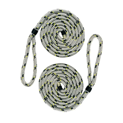 Mission Fender Lines (2-Pack) 3/8'' 6 Ft long in Silver Fox - BoardCo