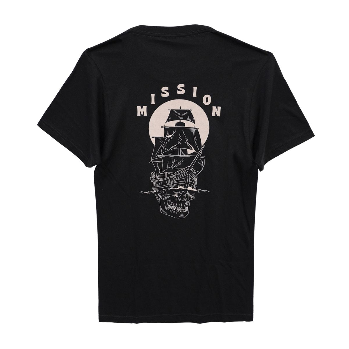 Mission Jolly Roger Men's Tee in Black - BoardCo