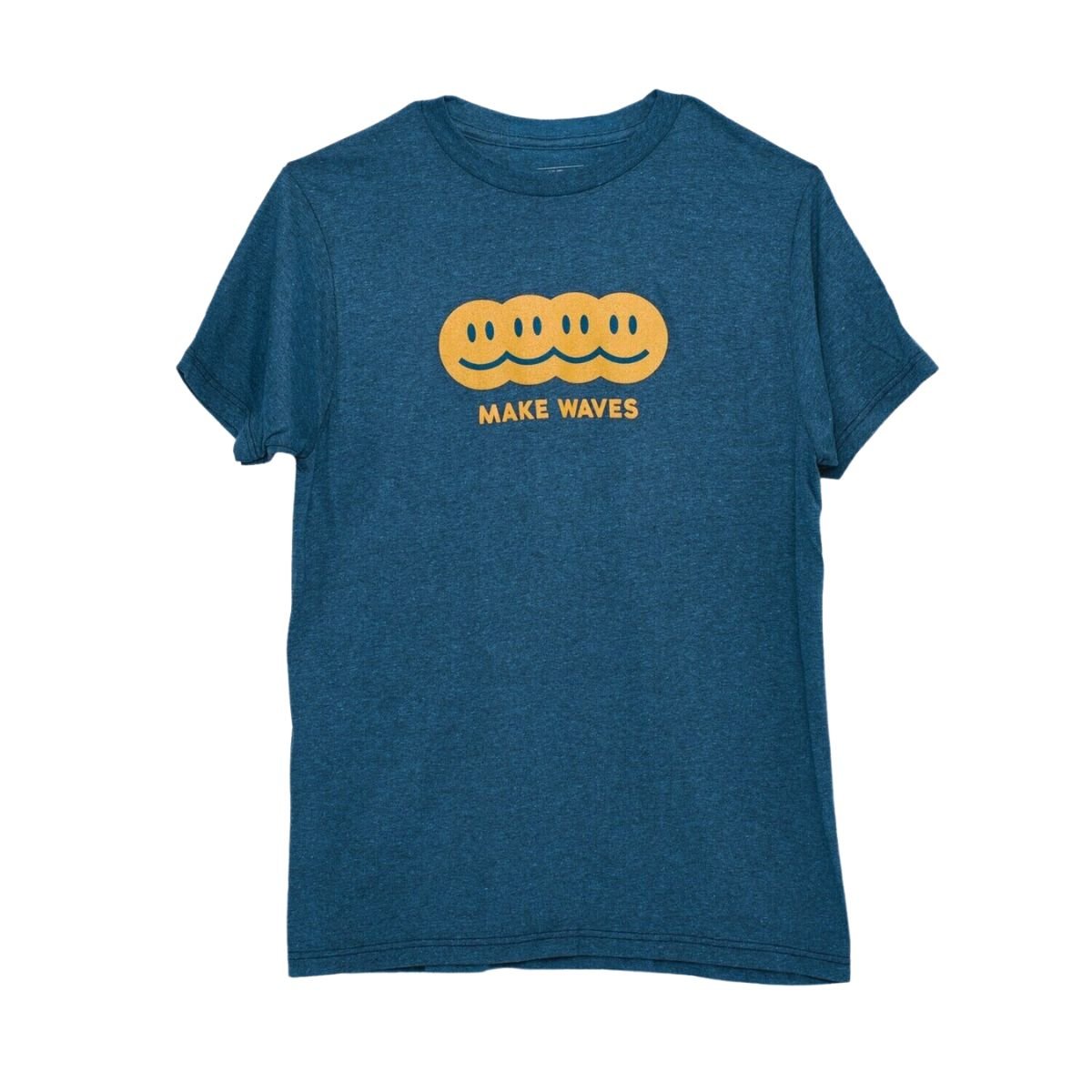 Mission Make Waves Tee in Indigo Heather - BoardCo