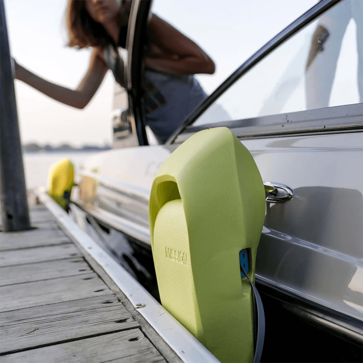 Mission Sentry Boat Fenders 2pk Averse Grey - BoardCo