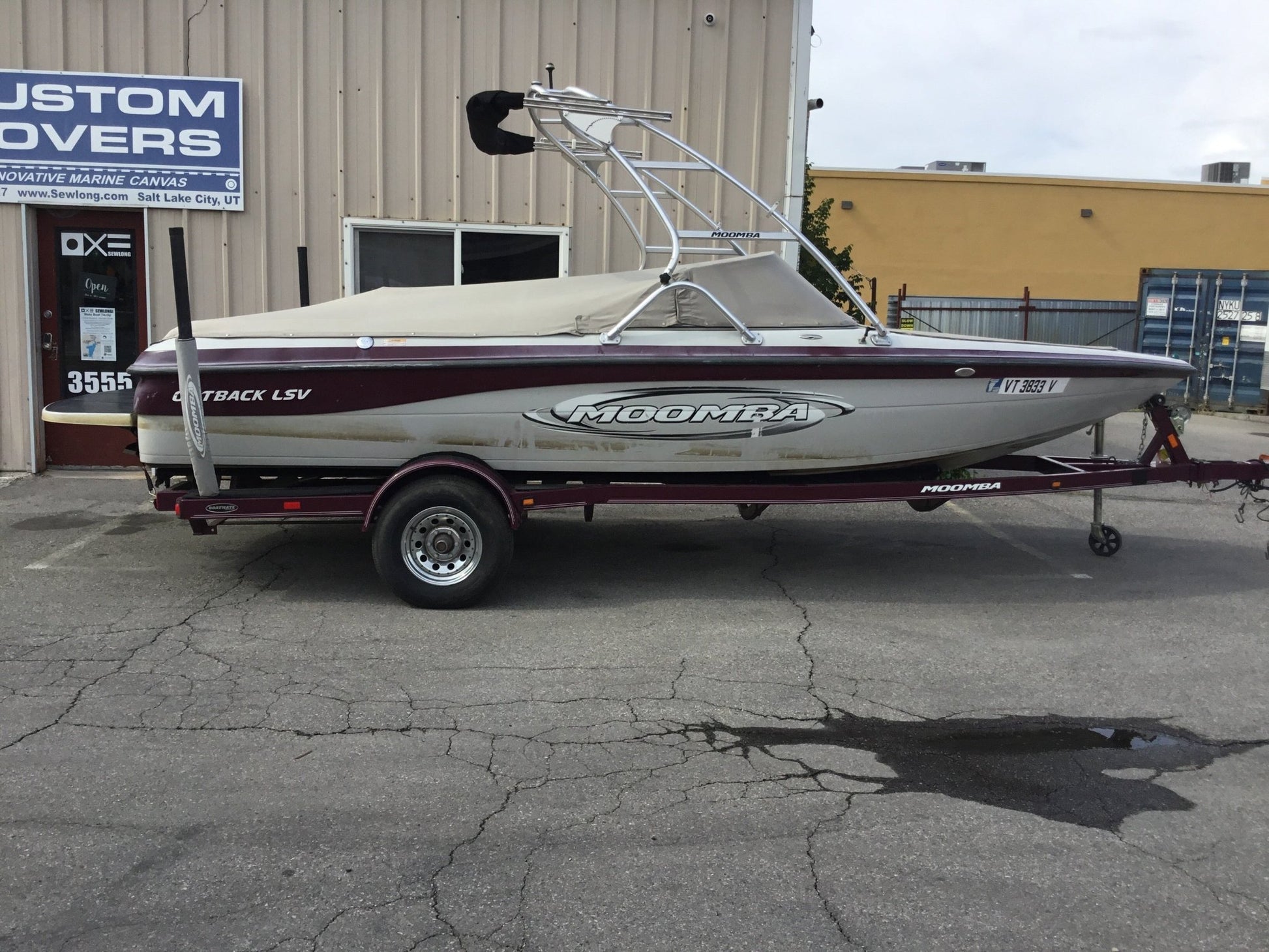 Moomba LSV RadaCage 2.1 Folding Canopy Top - BoardCo