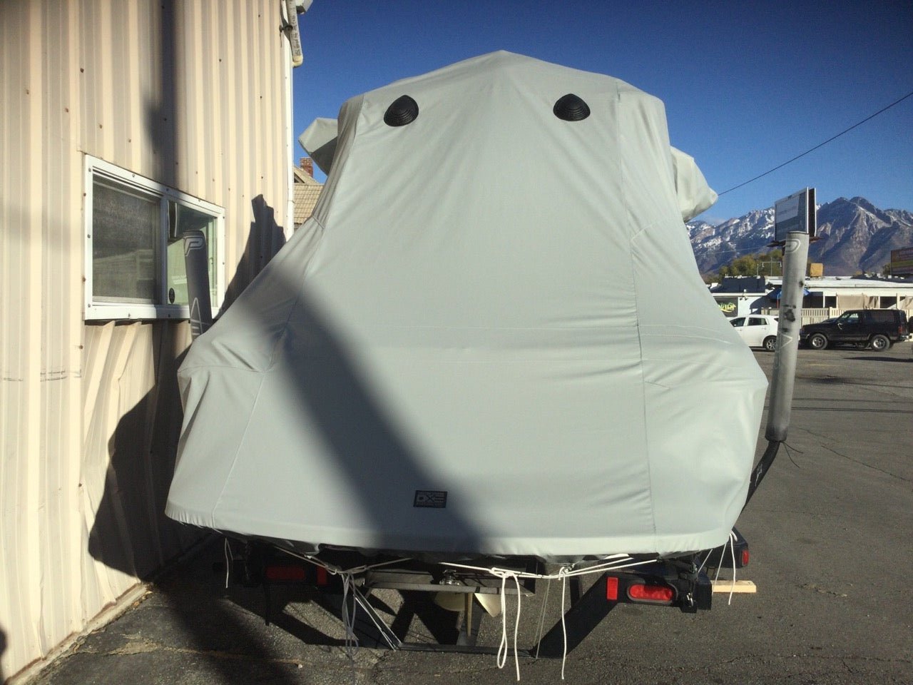 Moomba Mobius LS with Rat - A - Cage Gen 3 Tower and FCT Bimini Double Up Storage Cover - BoardCo