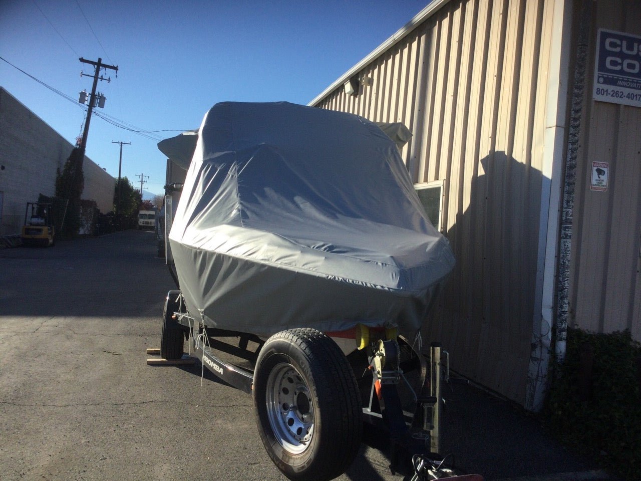 Moomba Mobius LS with Rat - A - Cage Gen 3 Tower and FCT Bimini Double Up Storage Cover - BoardCo