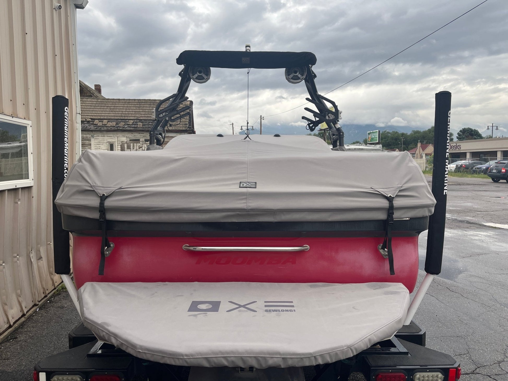 Moomba Mojo Aviator tower Cinch Cover - BoardCo