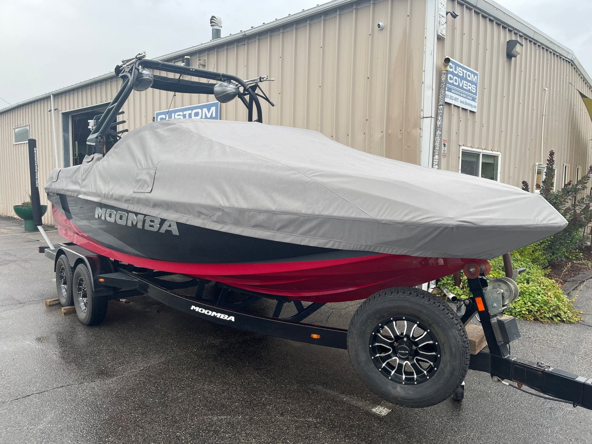 Moomba Mojo Aviator tower Cinch Cover - BoardCo