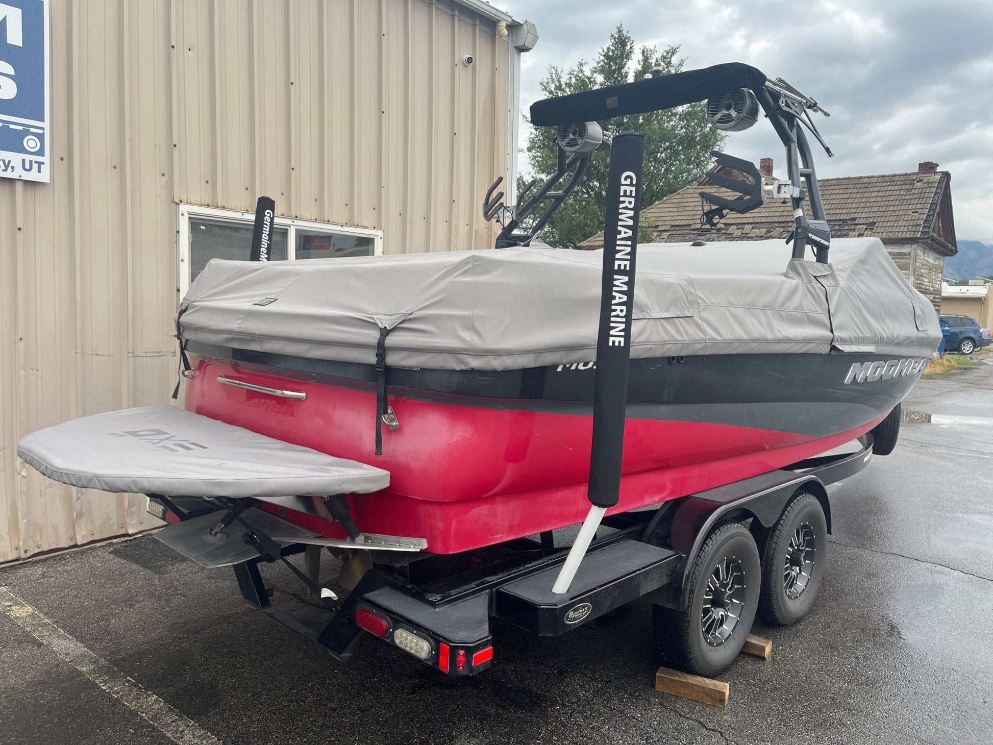 Moomba Mojo Aviator tower Cinch Cover - BoardCo