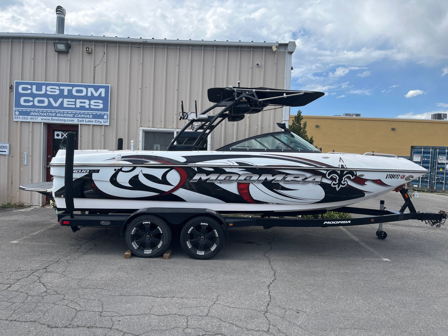 Moomba Oz Tower Folding Canopy Top - BoardCo