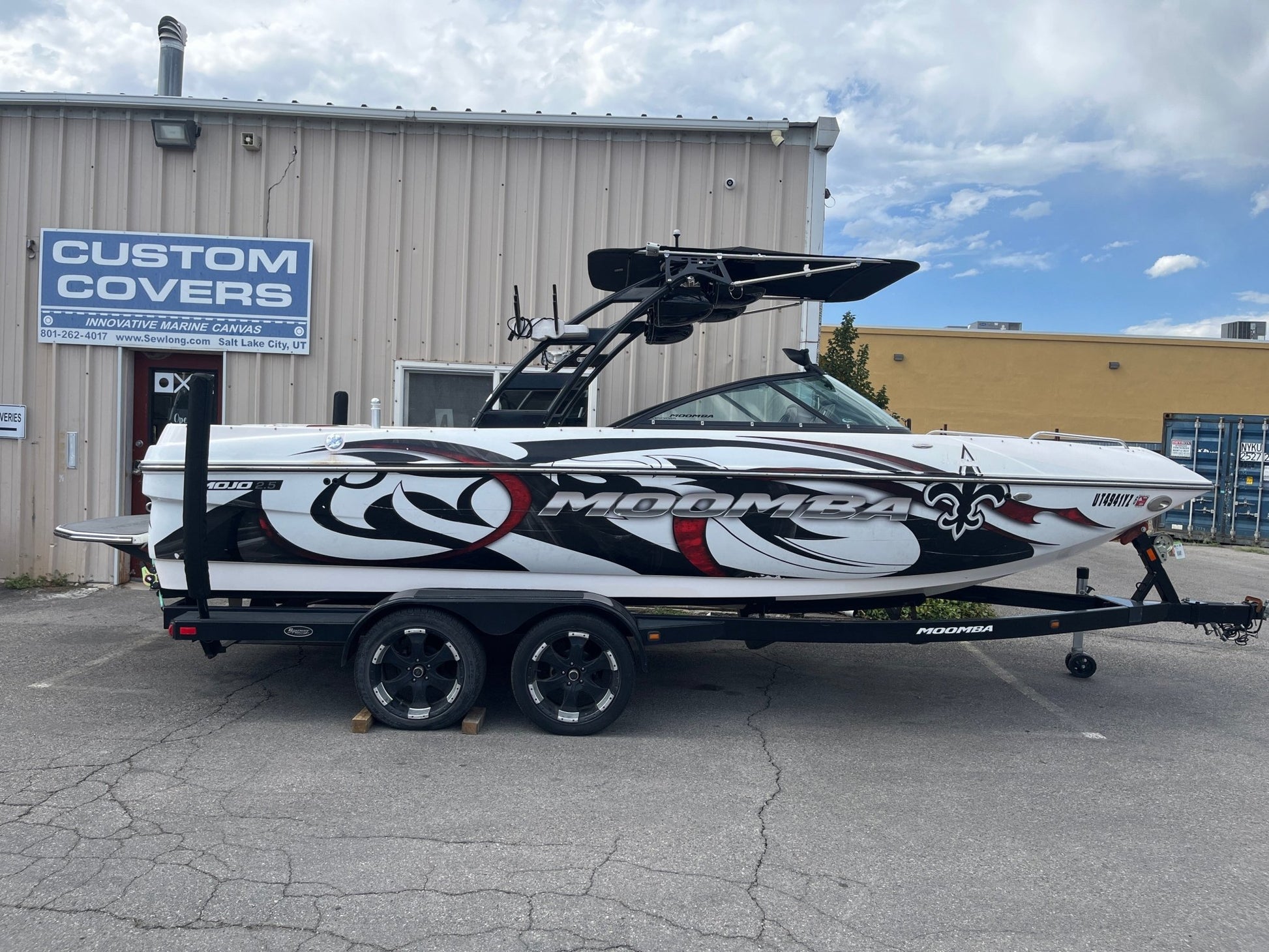 Moomba Oz Tower Folding Canopy Top - BoardCo