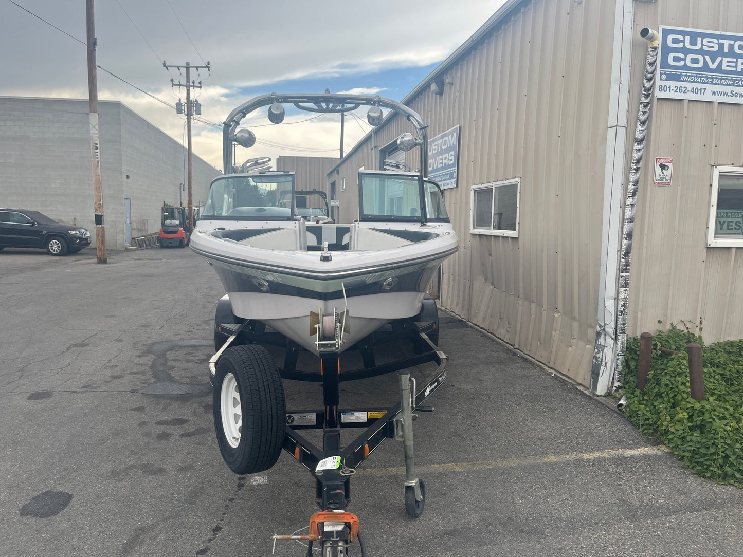 Nautique 210 Flight Control Tower Folding Canopy Top - BoardCo