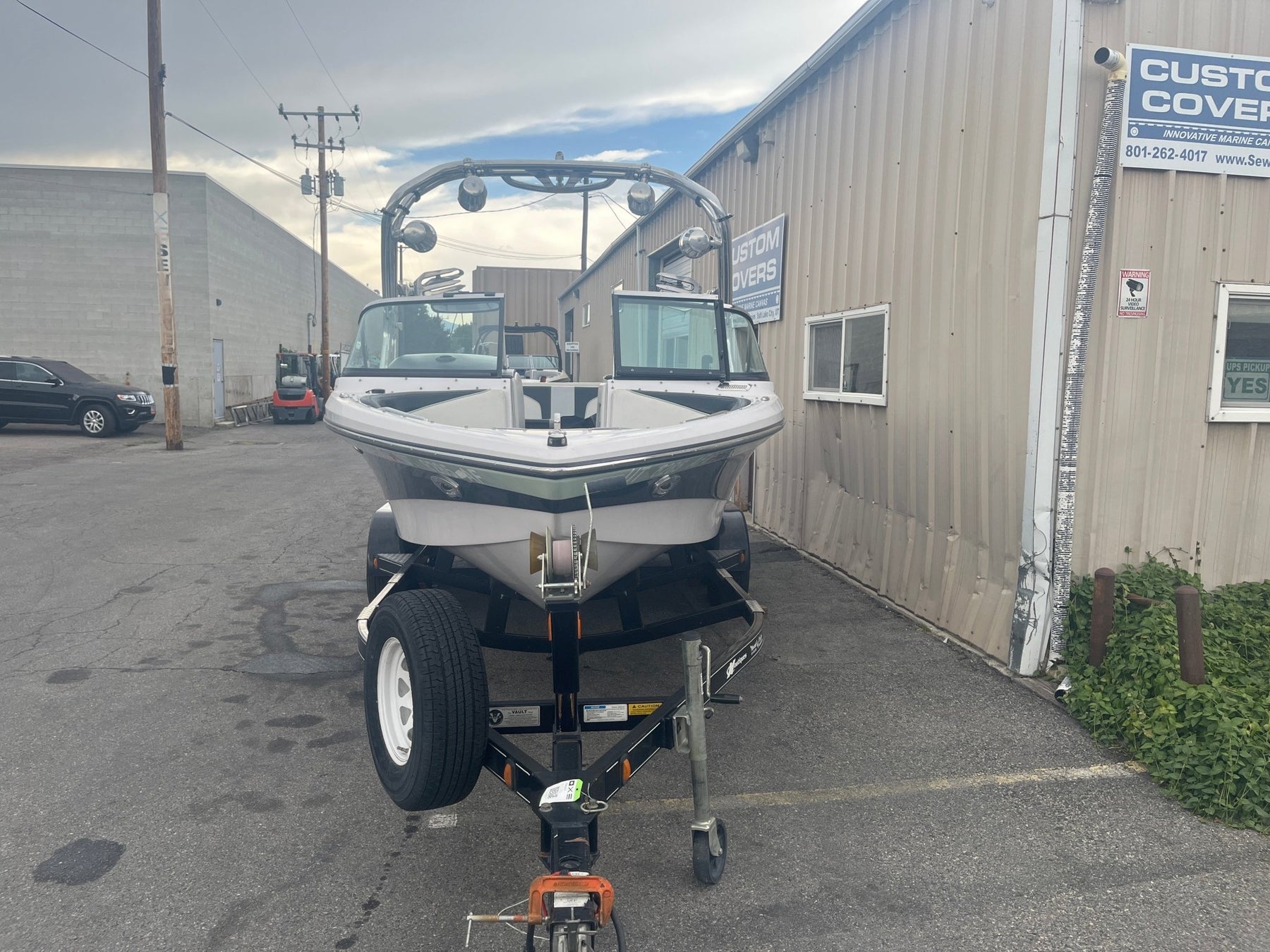 Nautique 210 Flight Control Tower Folding Canopy Top - BoardCo