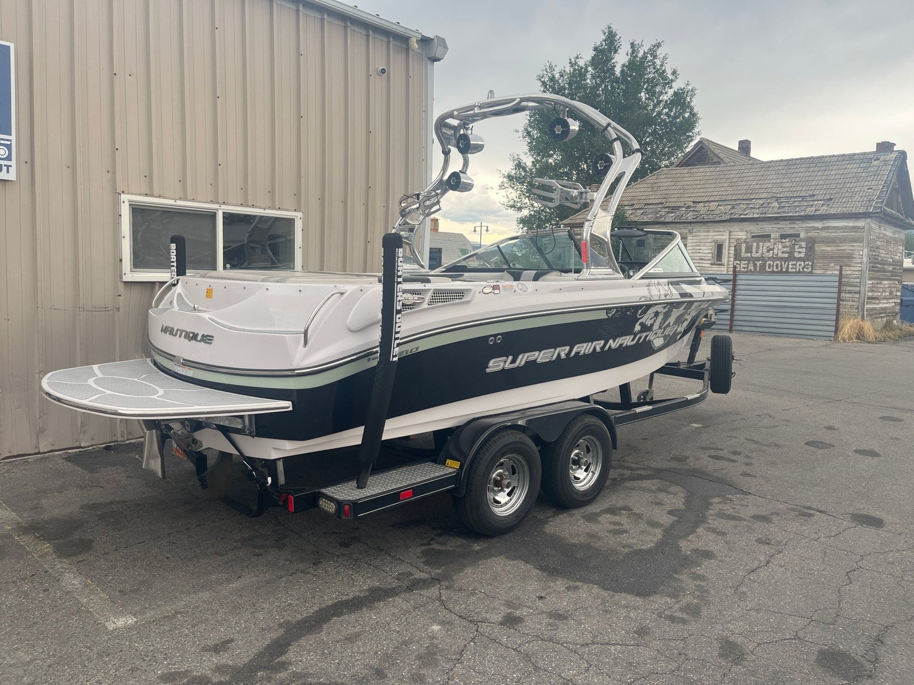 Nautique 210 Flight Control Tower Folding Canopy Top - BoardCo