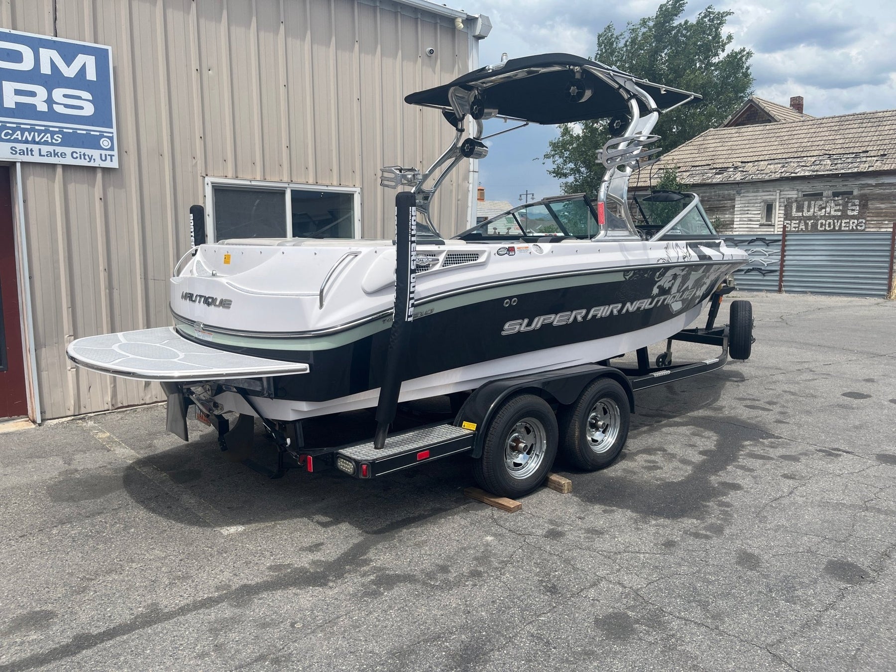 Nautique 210 Flight Control Tower Folding Canopy Top - BoardCo