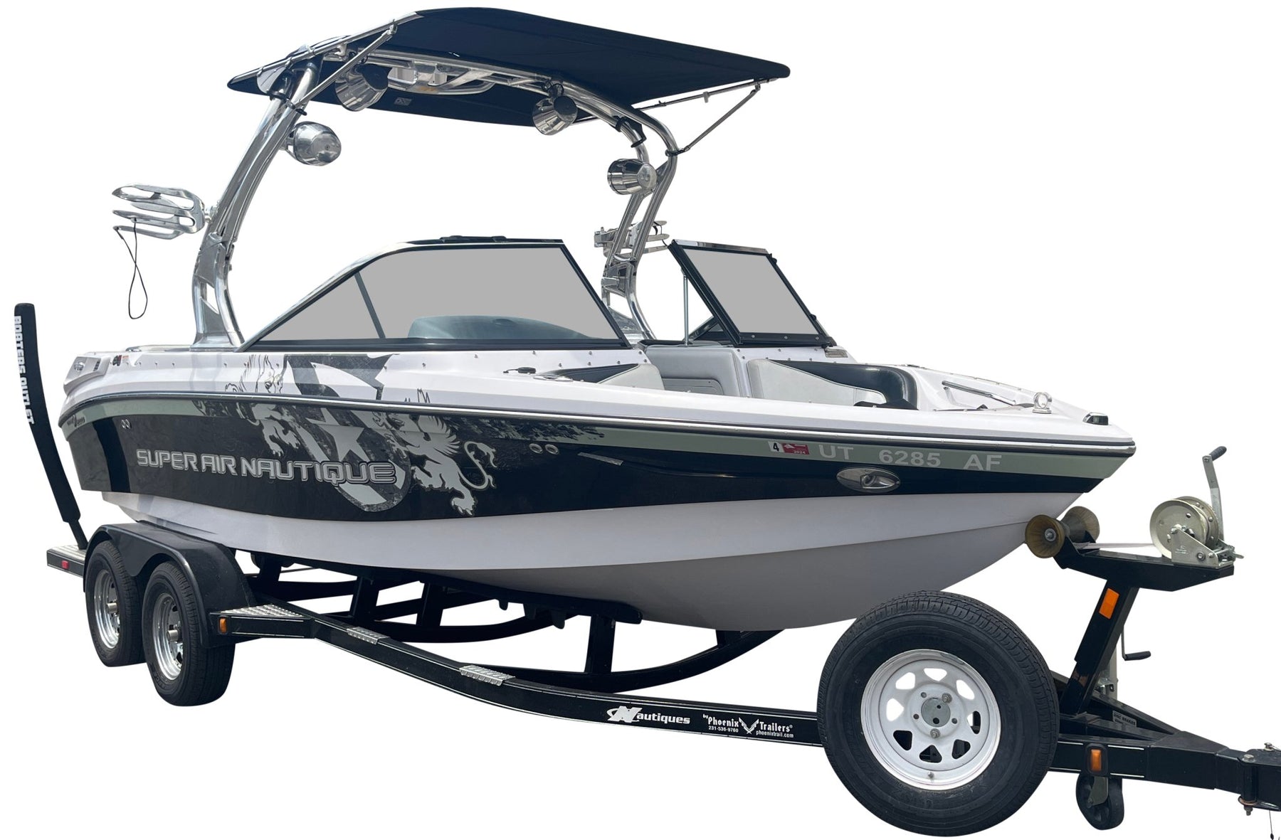 Nautique 210 Flight Control Tower Folding Canopy Top - BoardCo