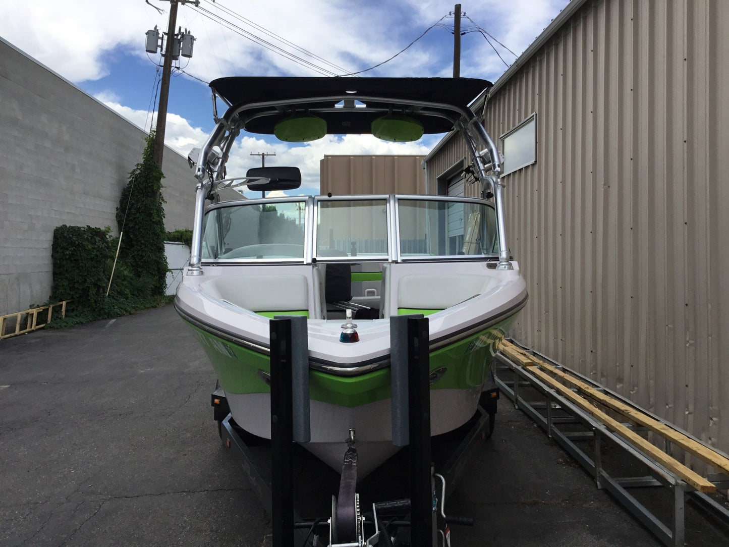 Nautique 220 Team Folding Canopy Top - BoardCo