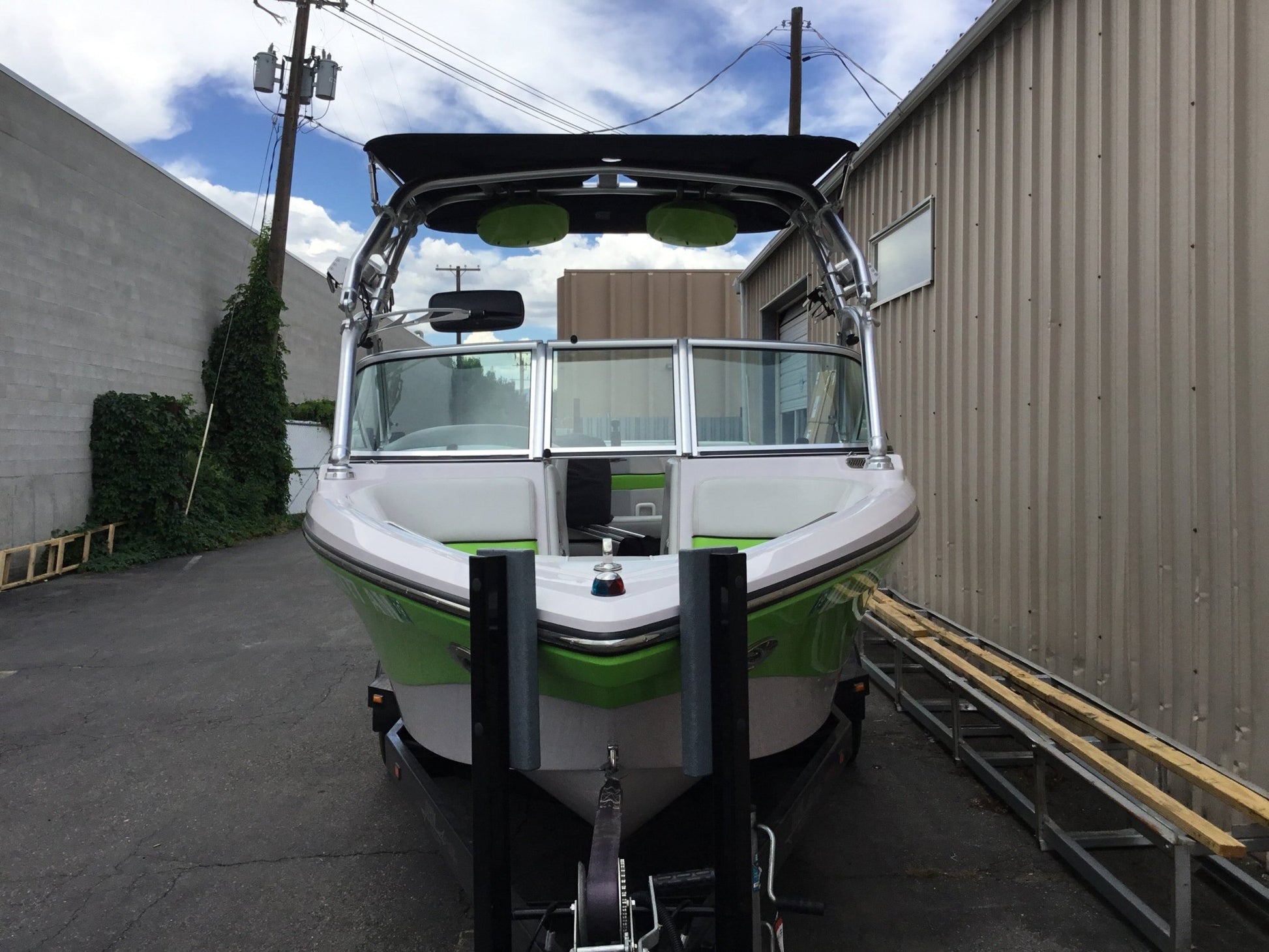 Nautique 220 Team Folding Canopy Top - BoardCo