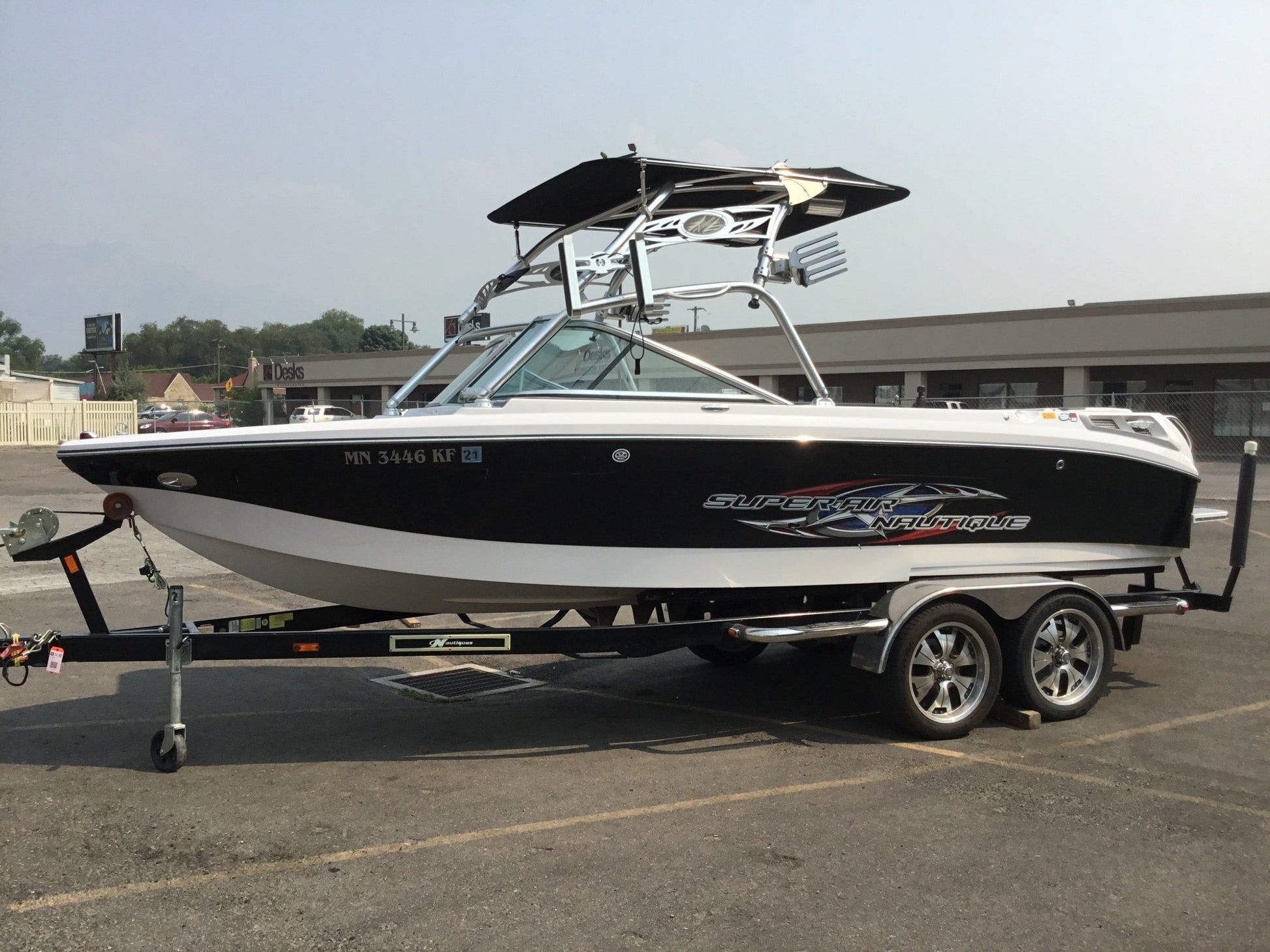 Nautique 220 Team Folding Canopy Top - BoardCo