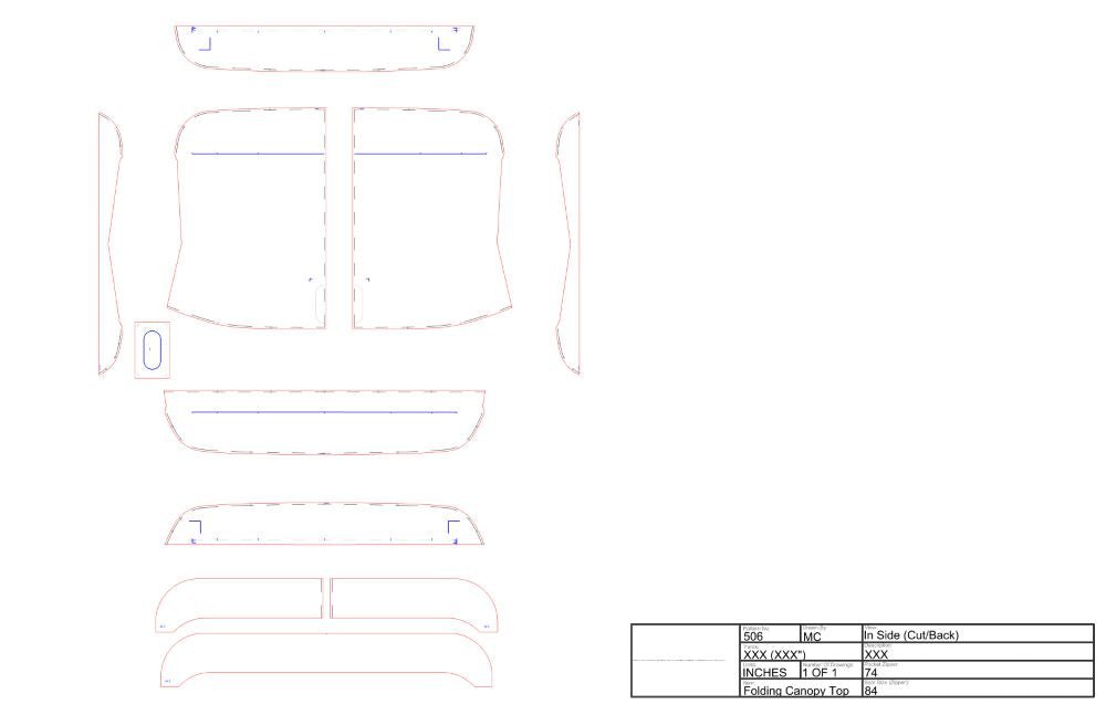 Nautique Flight Control 6 Folding Canopy Top - BoardCo