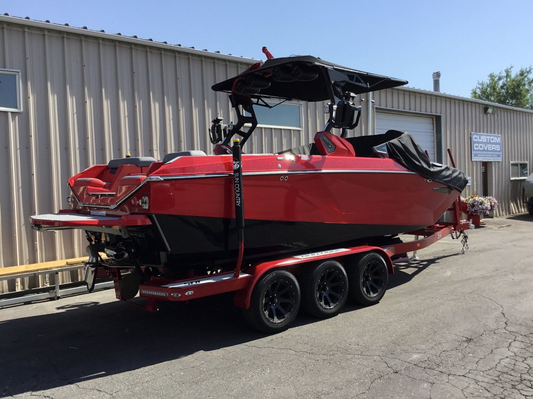 Nautique G FC Tower 2019-2021 QR Folding Canopy Top - BoardCo