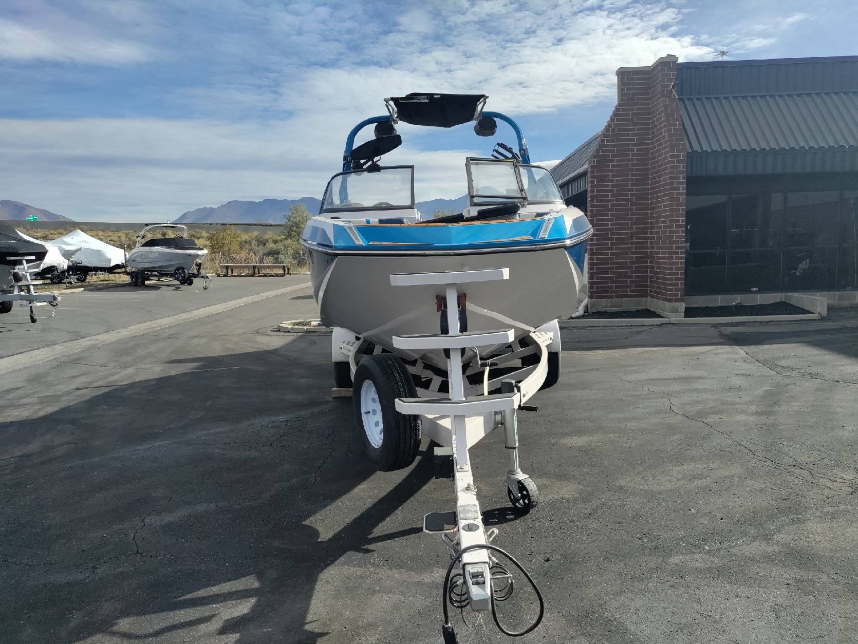 Nautique G23 with Factory BImini Double Up Storage Cover - BoardCo