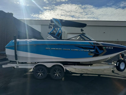 Nautique G23 with Factory BImini Double Up Storage Cover - BoardCo