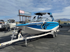 Nautique G23 with Factory BImini Double Up Storage Cover - BoardCo