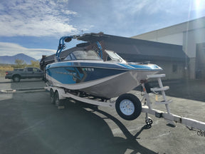 Nautique G23 with Factory BImini Double Up Storage Cover - BoardCo