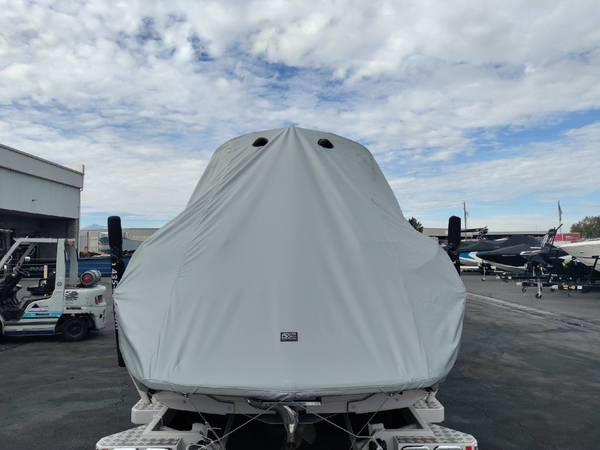 Nautique G23 with Factory BImini Double Up Storage Cover - BoardCo