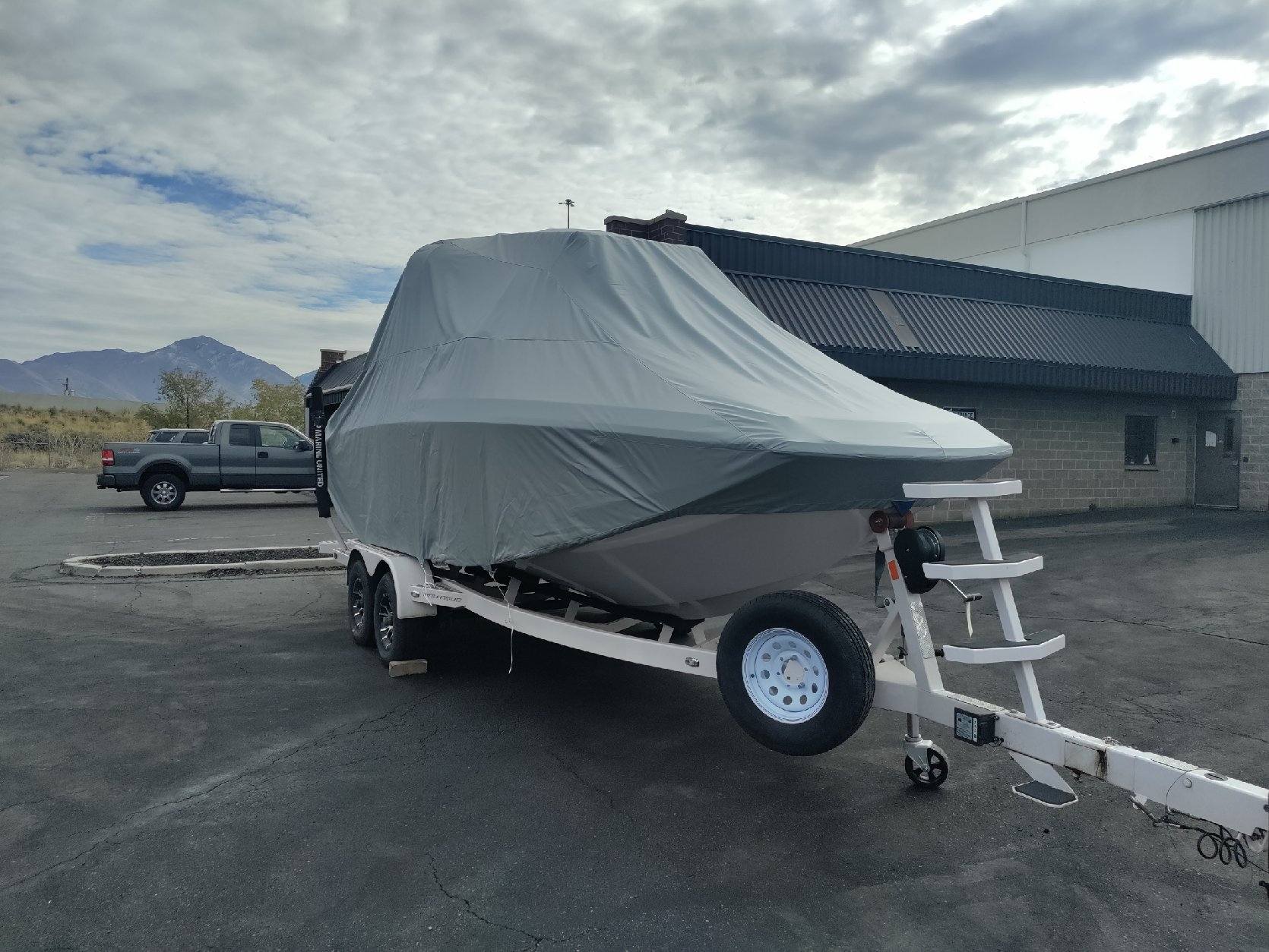 Nautique G23 with Factory BImini Double Up Storage Cover - BoardCo