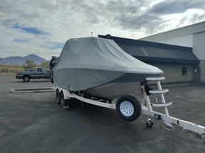 Nautique G23 with Factory BImini Double Up Storage Cover - BoardCo