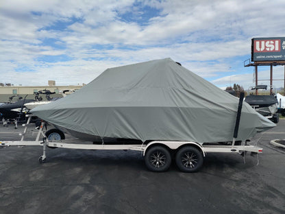 Nautique G23 with Factory BImini Double Up Storage Cover - BoardCo