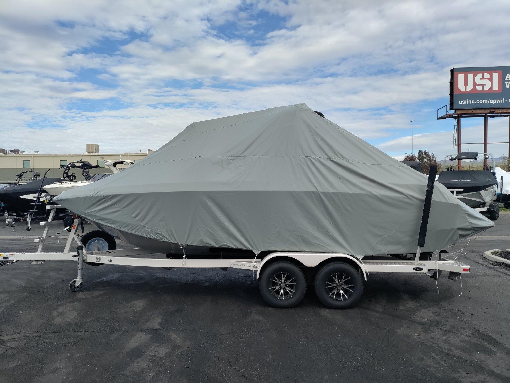 Nautique G23 with Factory BImini Double Up Storage Cover - BoardCo