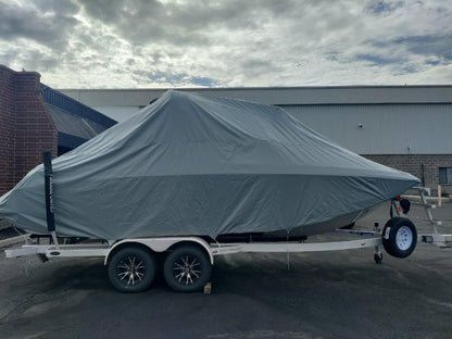 Nautique G23 with Factory BImini Double Up Storage Cover - BoardCo