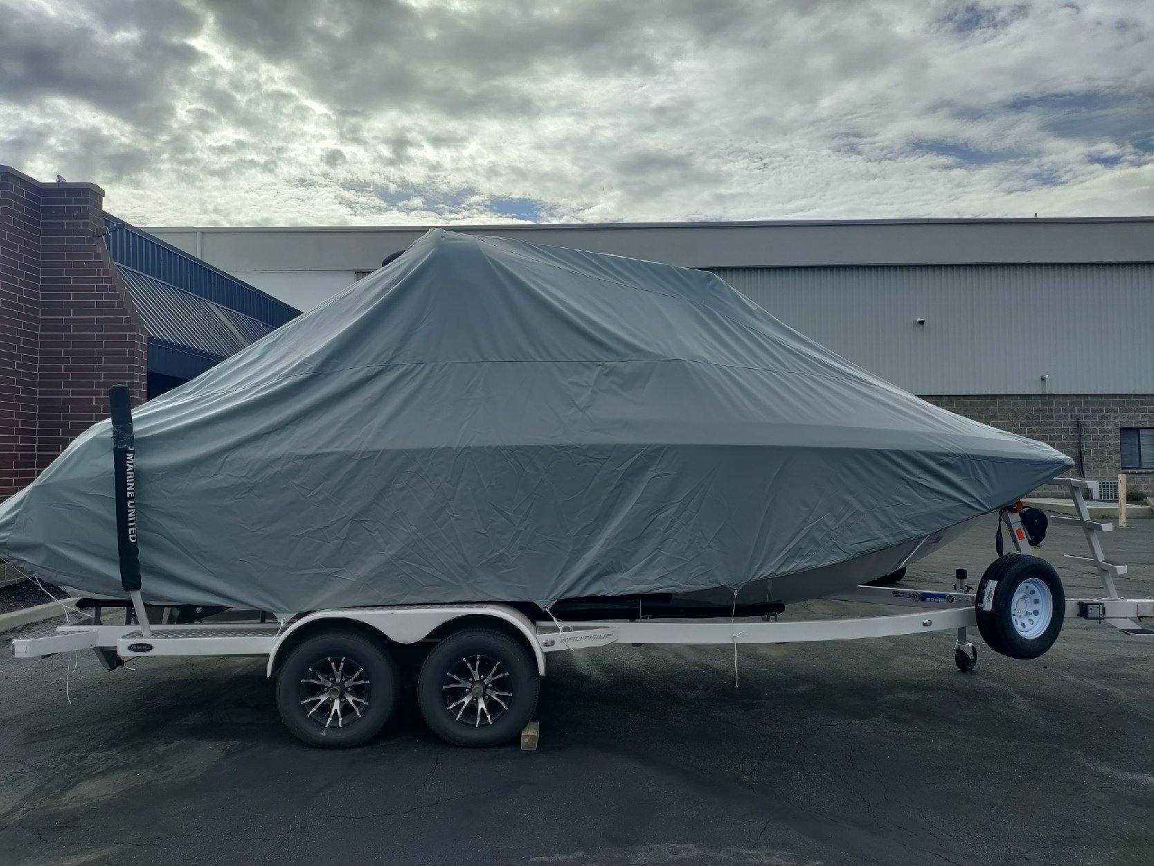 Nautique G23 with Factory BImini Double Up Storage Cover - BoardCo