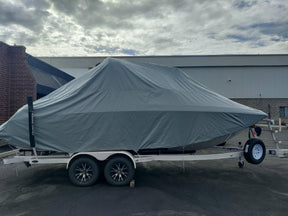 Nautique G23 with Factory BImini Double Up Storage Cover - BoardCo