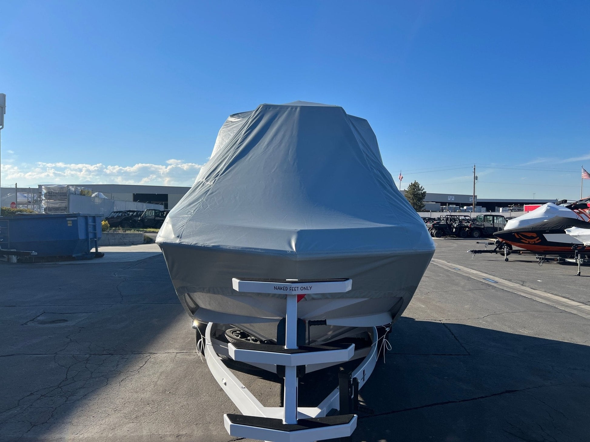 Nautique G23 with Flight Control Tower and Factory Bimini - BoardCo
