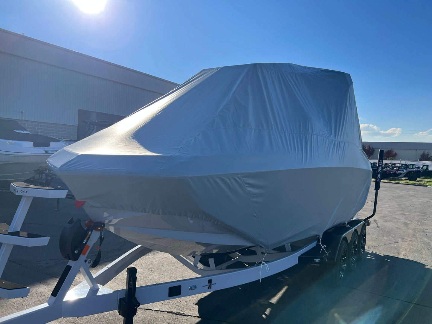 Nautique G23 with Flight Control Tower and Factory Bimini - BoardCo