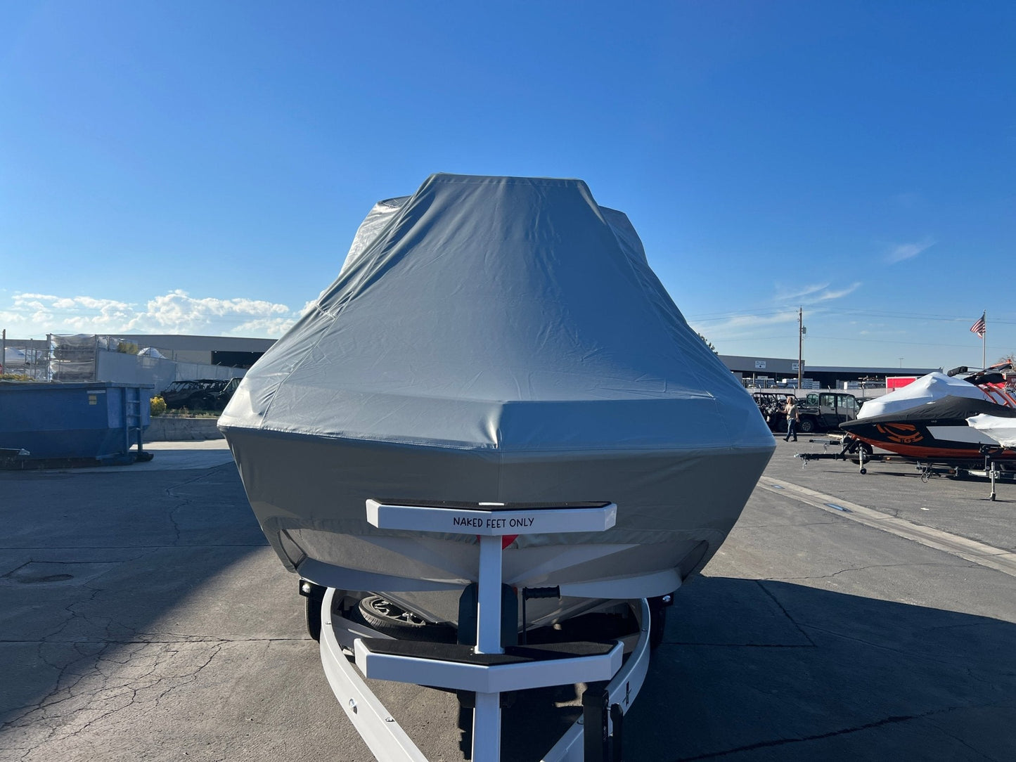 Nautique G23 with Flight Control Tower and Factory Bimini - BoardCo