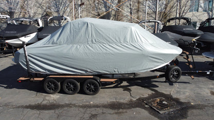 Nautique G23 with Telescoping Tower Double Up Storage Cover - BoardCo