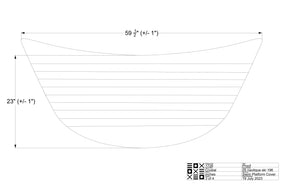 Nautique Ski 196 Swim Platform Cover - BoardCo
