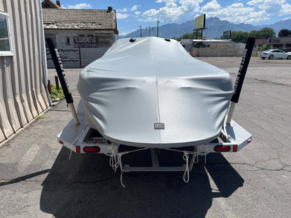 Nautique Ski 196 With Bimini Top Double Up Storage Cover - BoardCo