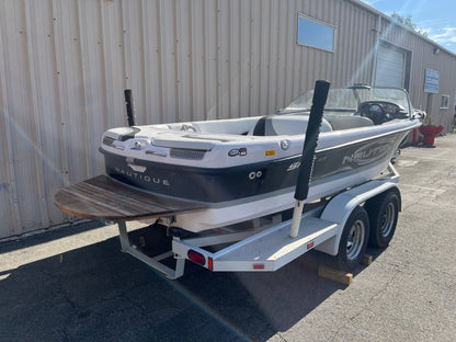 Nautique Ski 196 With Bimini Top Double Up Storage Cover - BoardCo