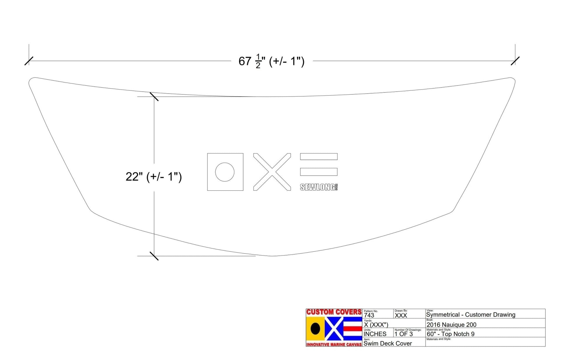 Nautique Ski Swim Platform Cover - BoardCo