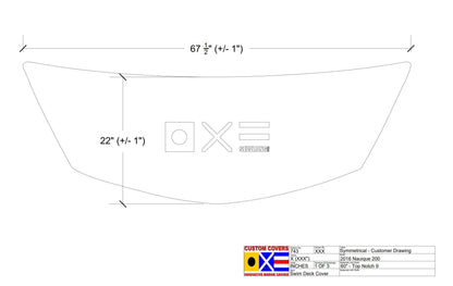 Nautique Ski Swim Platform Cover - BoardCo