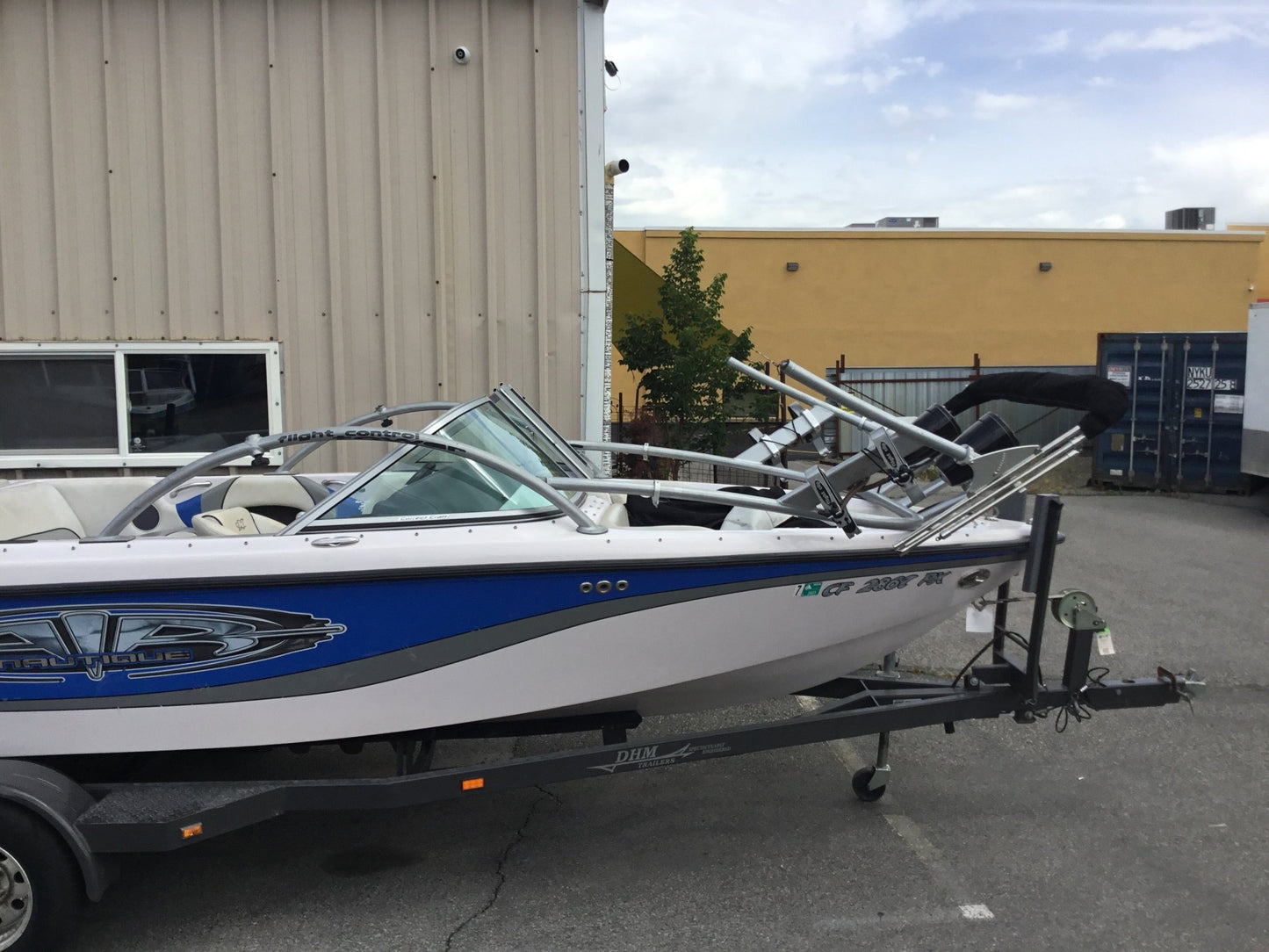 Nautique Team 210 Folding Canopy Top - BoardCo