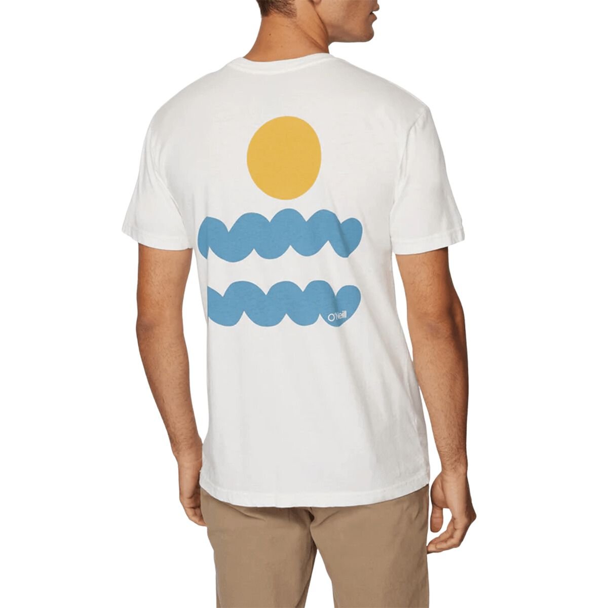 O'Neill Abstract Tee in Off White - BoardCo
