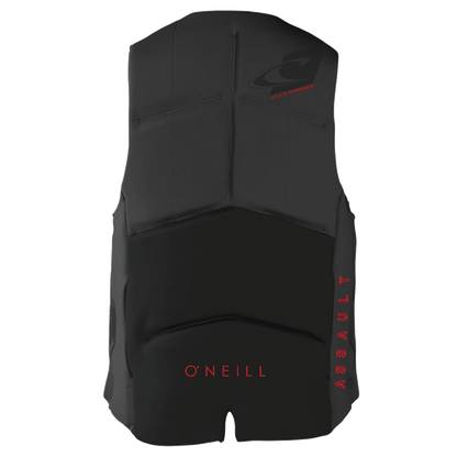 O'Neill Assault FZ USCG Vest in Black/Graphite 2021 - BoardCo