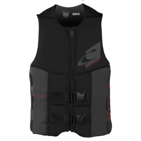 O'Neill Assault FZ USCG Vest in Black/Graphite 2021 - BoardCo