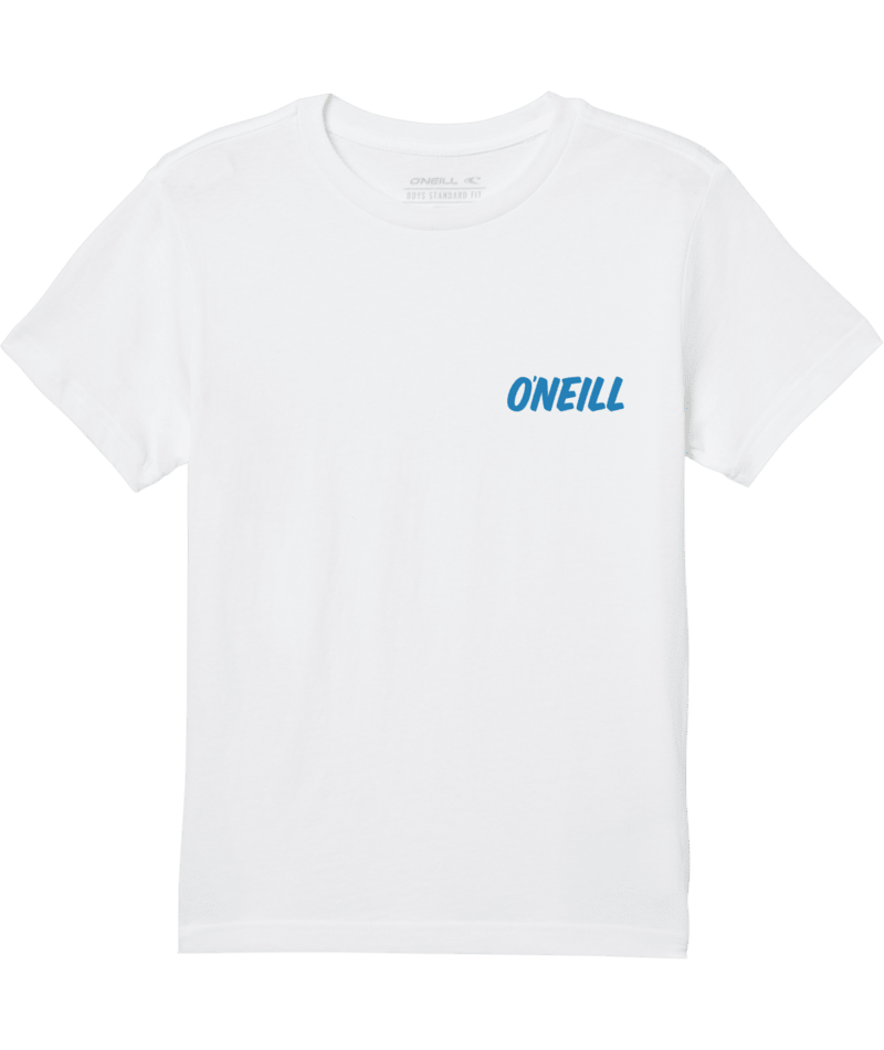 O'Neill Boys Low-Key Tee in White - BoardCo