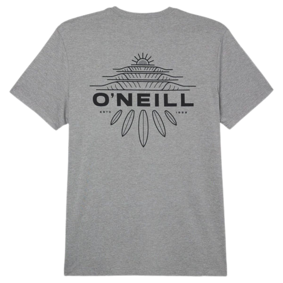 O'Neill Boy's TRVLR UPF Tee in Heather Grey - BoardCo