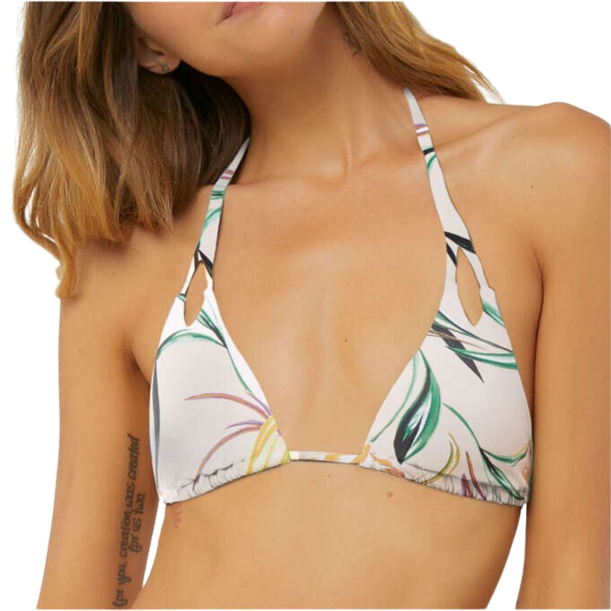 O'Neill Claris Floral Tri Top Bikini in BSH - BoardCo